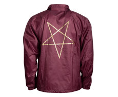 Thrasher Pentagram Coach Jacket kabát (503376-MAR)