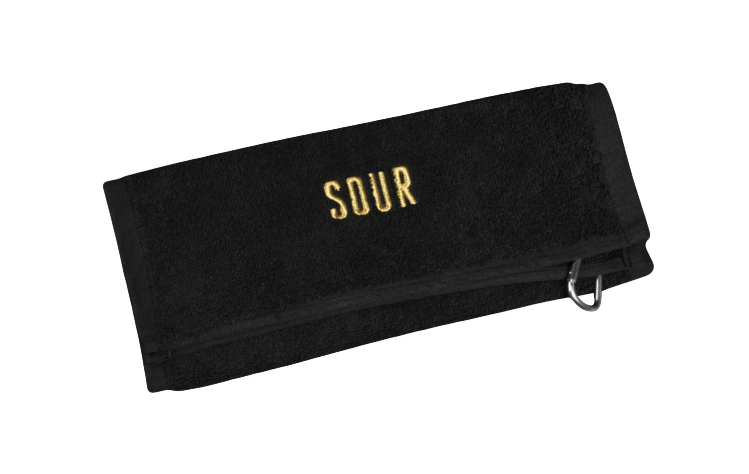 Sour Gold Embroidered Golf Towel ()