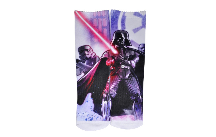 Star Wars Youth Print Crew Stormtrooper Sox (Y0029A)