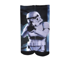 Star Wars Youth Print Crew Stormtrooper Sox zokni (Y0028A)