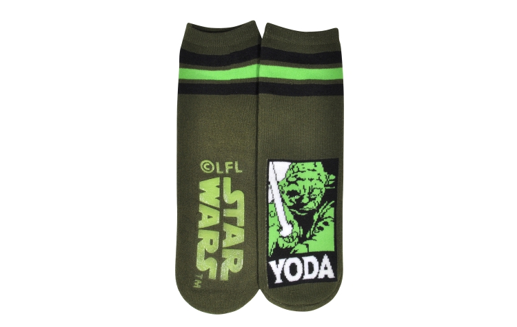 Star Wars Youth Slipper Yoda Sox (Y0034A)
