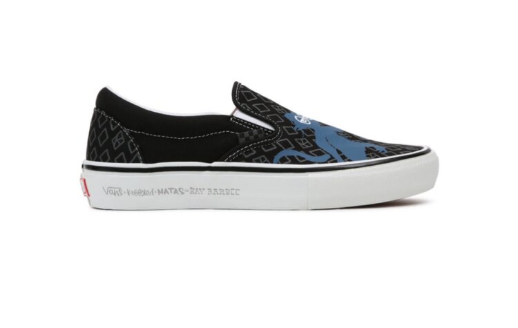 VANS Skate Slip-on (krooked By Natas For Ray) cipő (VN0A5FCAAPM)