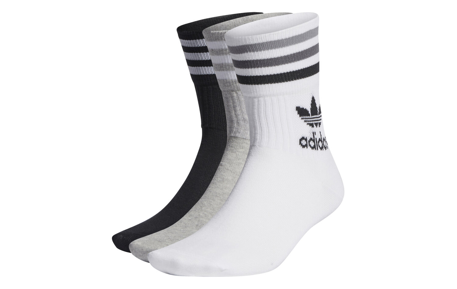 Adidas Mid Cut Crew Sock 3pk (HC9554)