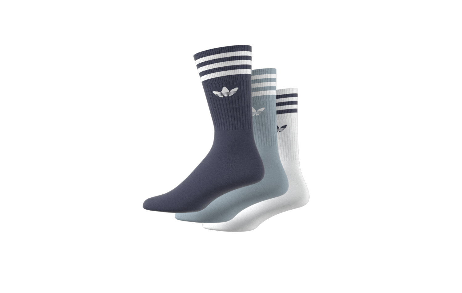 Adidas Solid Crew Sock 3pk (HC9559)