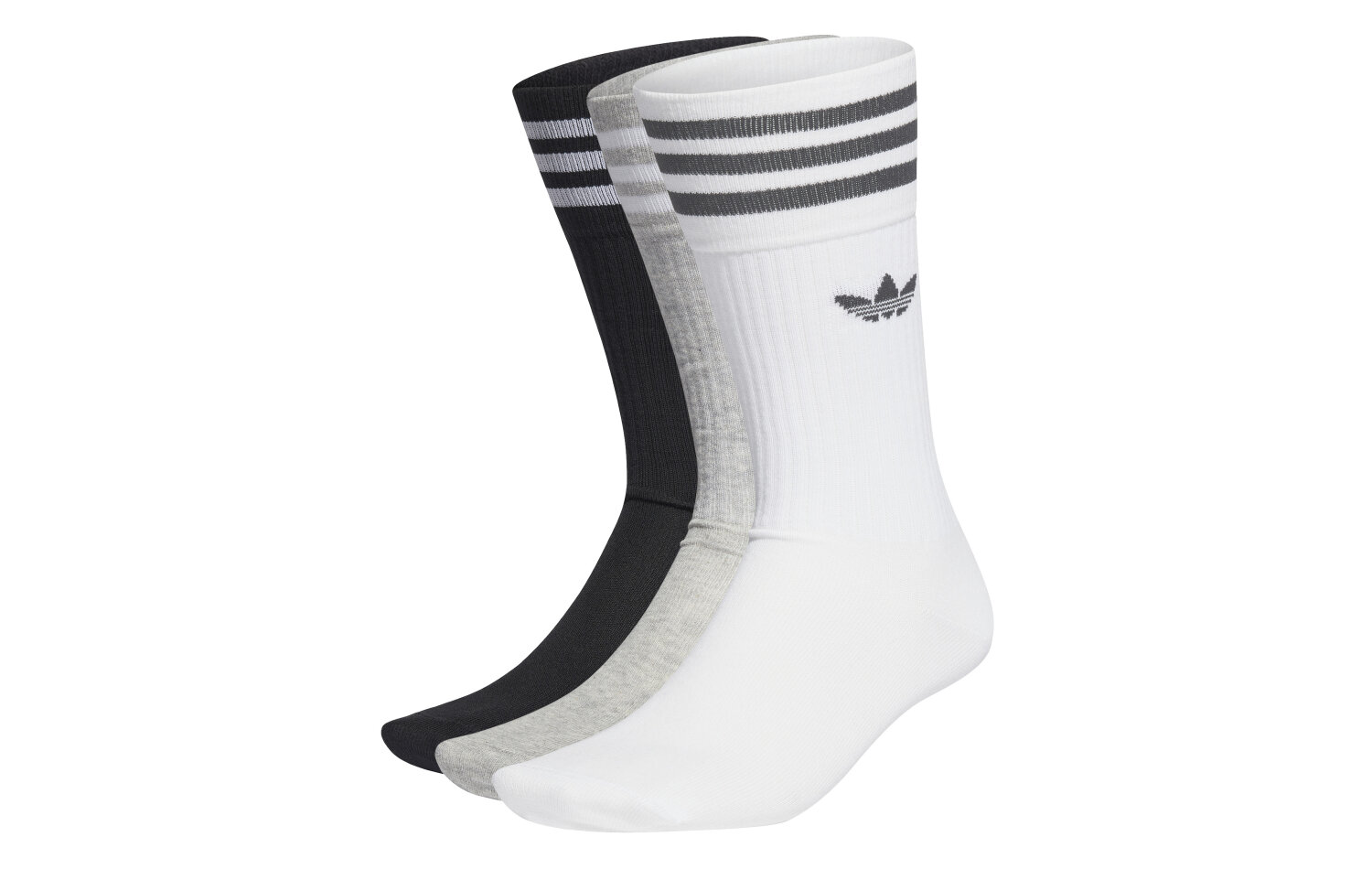 Adidas Solid Crew Sock 3pk (HC9558)