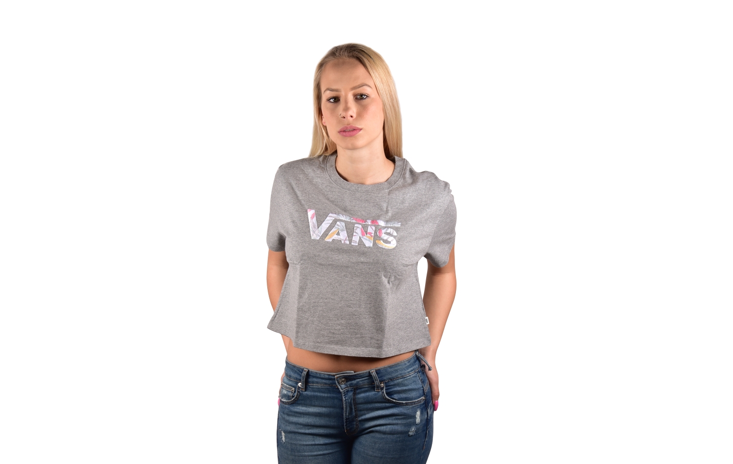 Vans Wmns Cali Floral Box Top S/S (VA3ISAGRH)