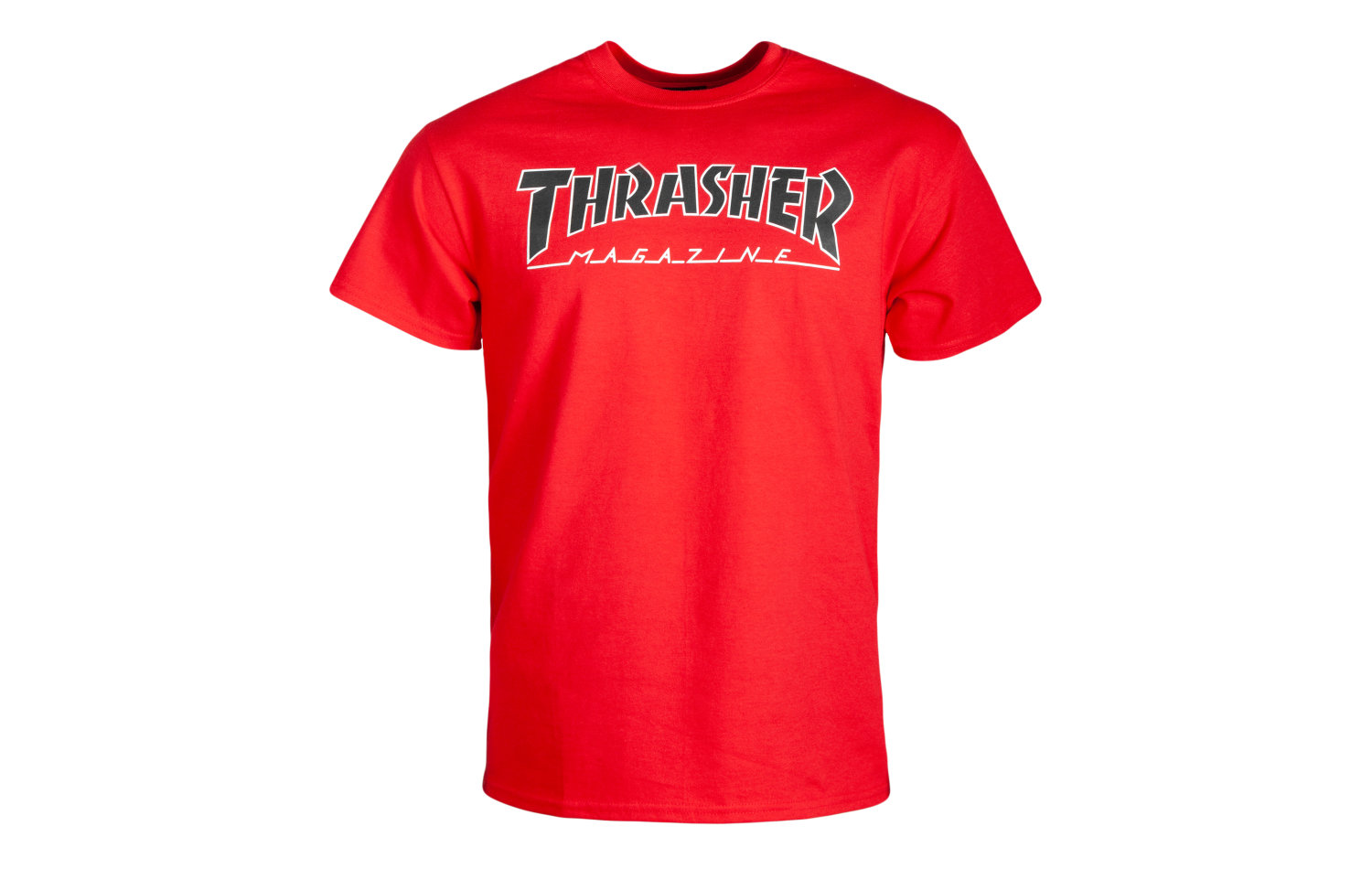 Thrasher Outlined S/S (395305-RED)