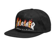 Thrasher Flame Mag Cap sapka (565745-BLK)