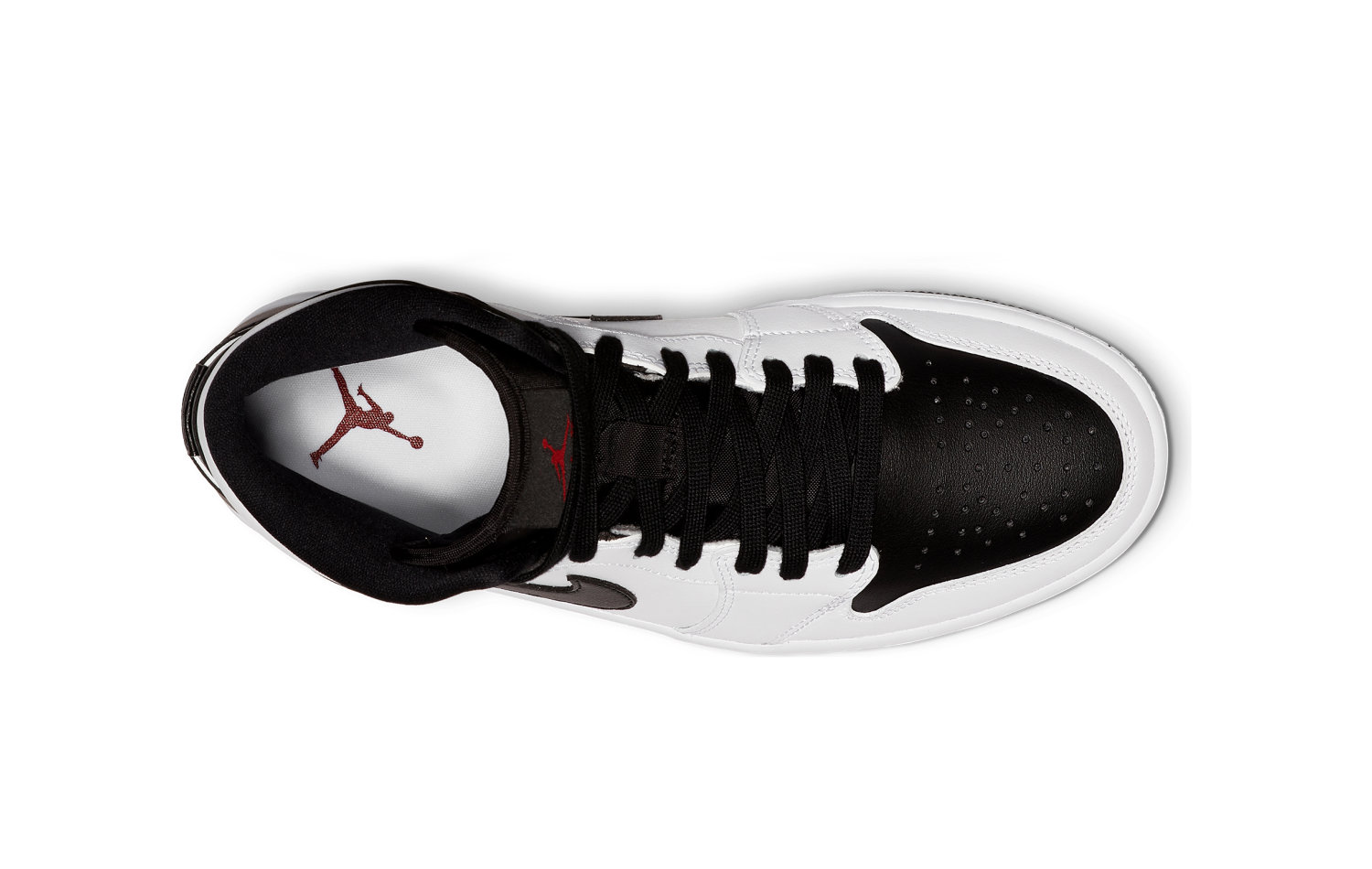 Jordan Wmns Air Jordan 1 Mid, White/Gym Red-Black női cipő eladó, ár