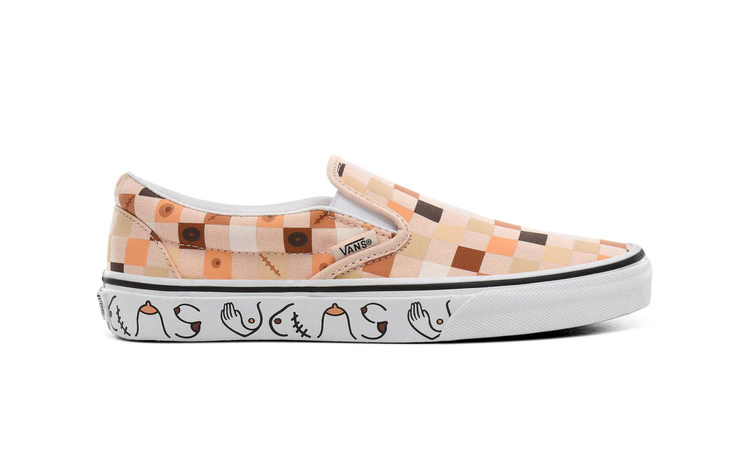 Vans Wmns Classic Slip-on Breast Cancer (VN0A4BV3TB3)