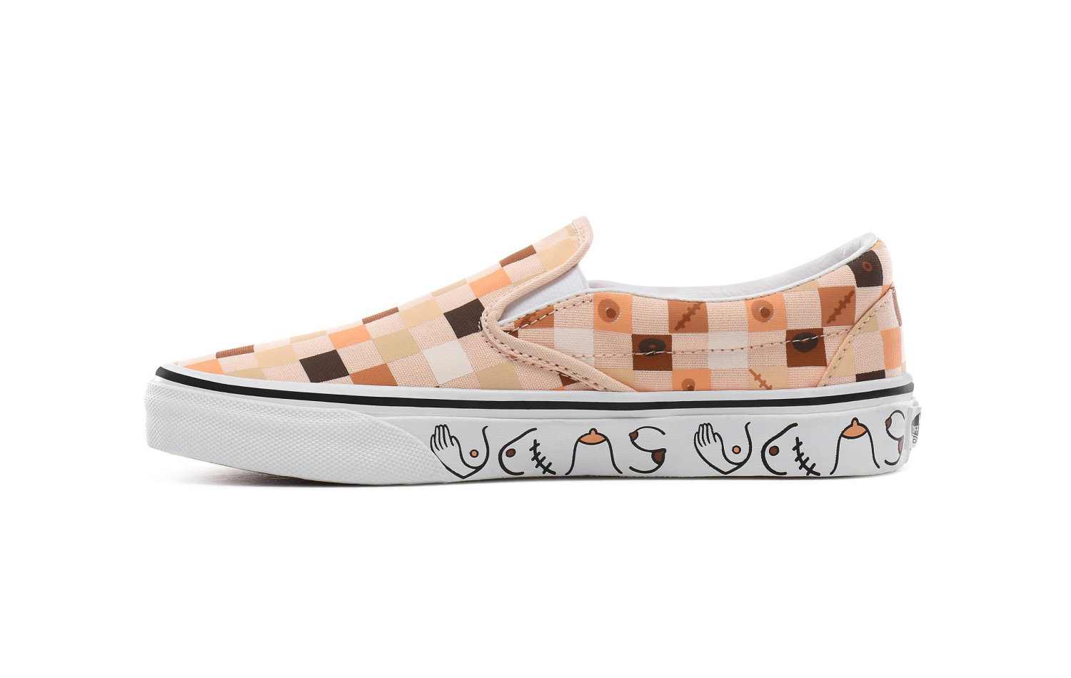 Vans Wmns Classic Slip-on Breast Cancer (VN0A4BV3TB3)