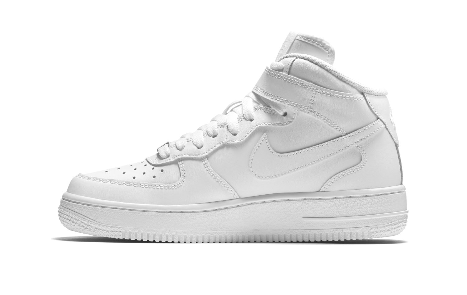 Nike Kids Air Force 1 Mid Gs (314195-113)