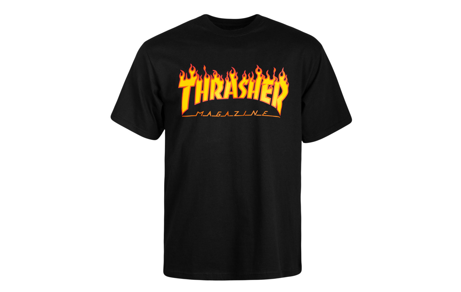 Thrasher Flame S/S (36093-BLK)