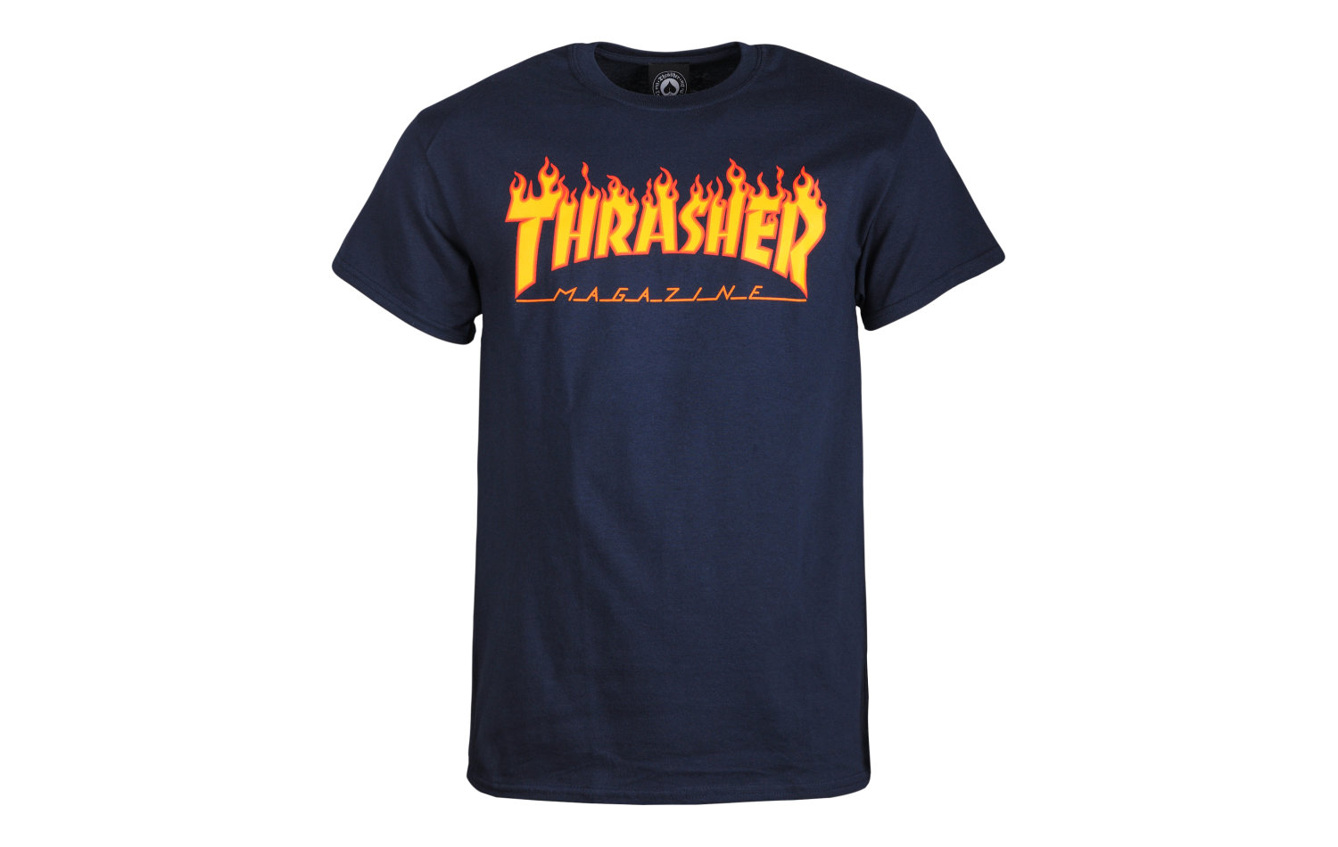 Thrasher Flame S/S (36093-NVY)