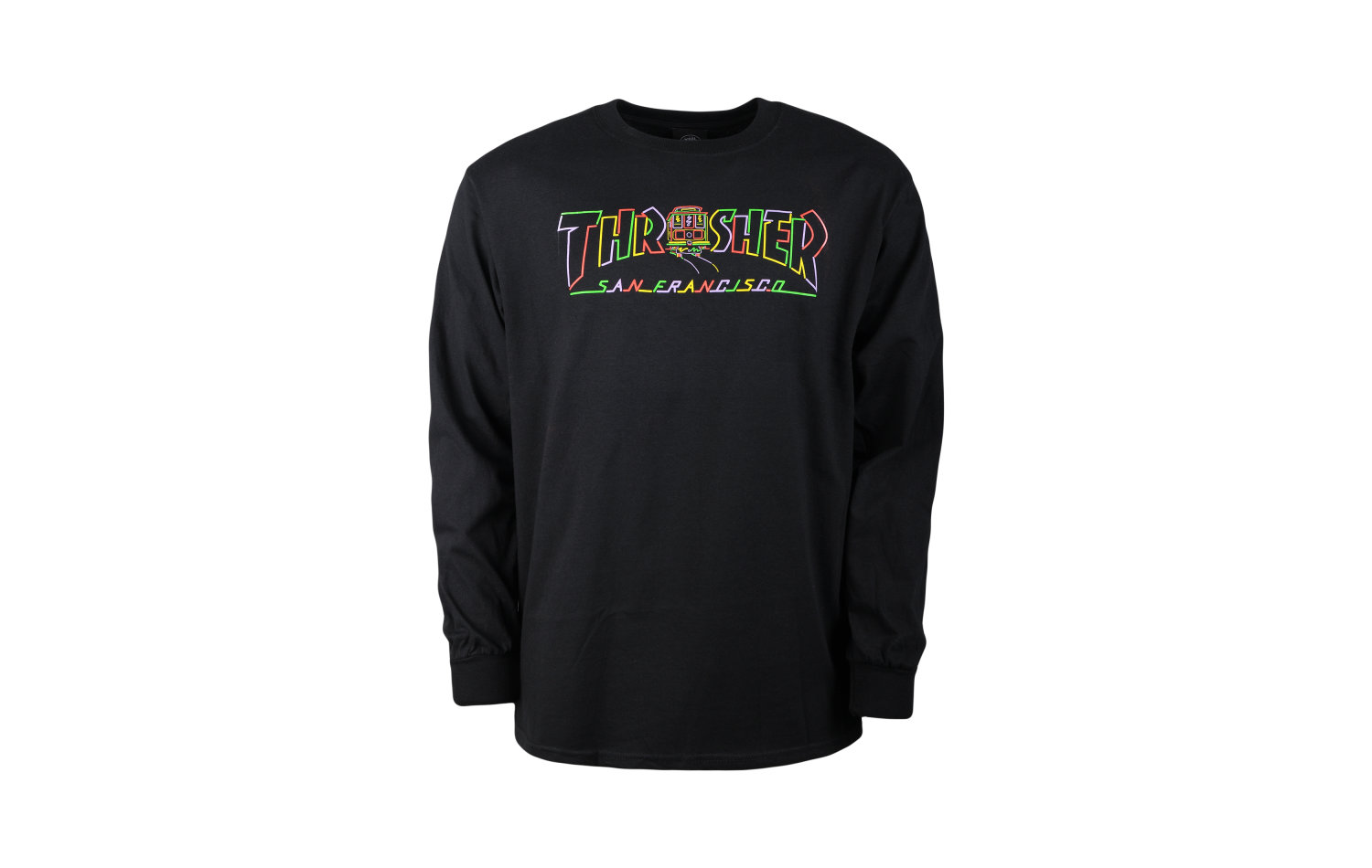 Thrasher Cable Car L/S (383533-BLK)