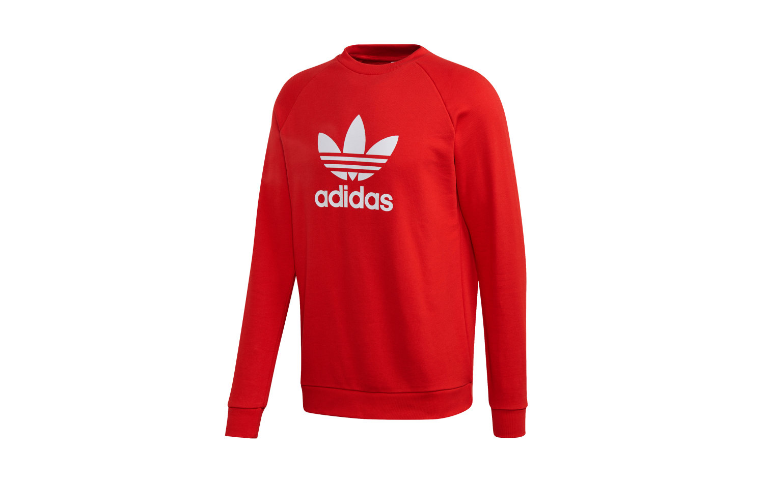 Adidas Trefoil Crew, Lush Red férfi pulóver eladó, ár | Garage Store ...