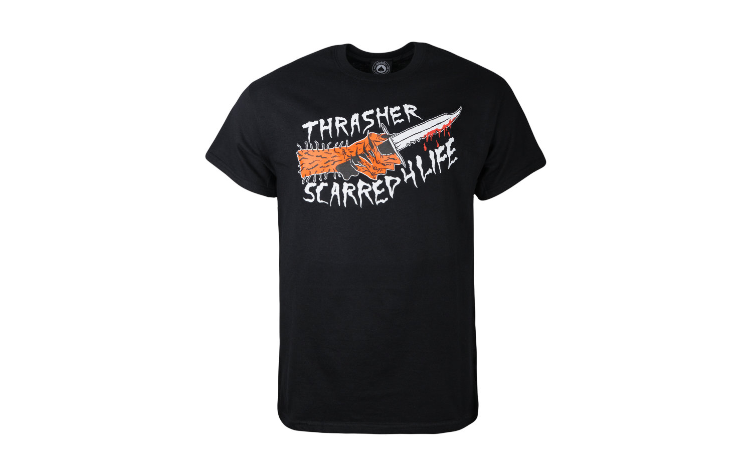 Thrasher Scarred S/S (394332-BLK)