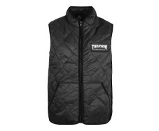 Thrasher Magazine Logo Vest kabát (460137-BLK)