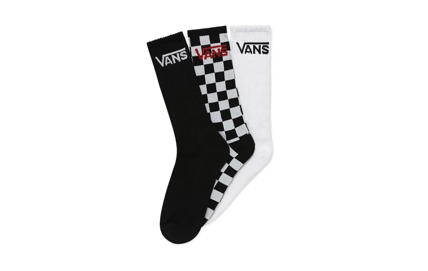 Vans Classic Crew Socks 6.5-9 3*pack (VN000XRZ95Y)