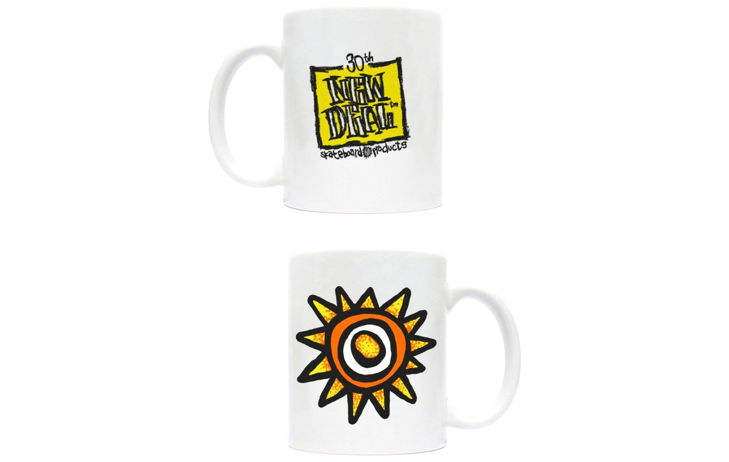 New Deal SUN/NAPKIN Mug (50872007-WHT)