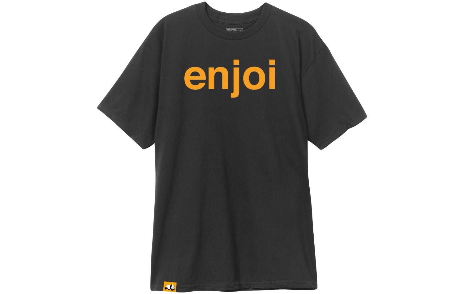 Enjoi Helvetica Logo Pp S/S (20017865-BLK)
