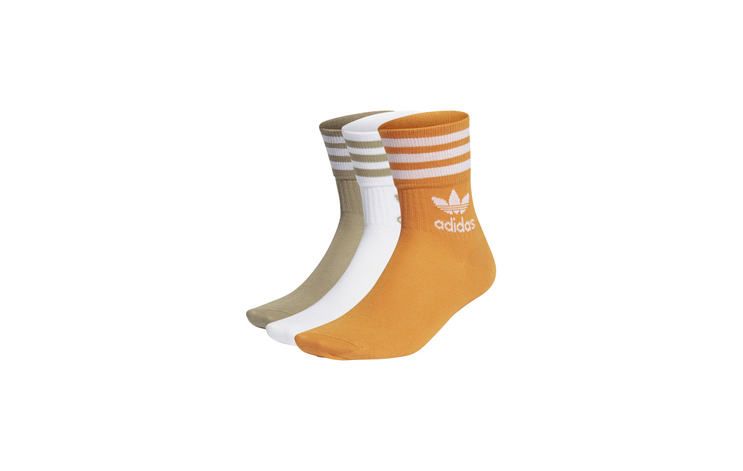 Adidas Mid Cut Crew Socks (H62014)