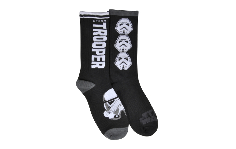 Star Wars Youth Jacquard Crew Stormtrooper Sox 2*pack (Y0021D)
